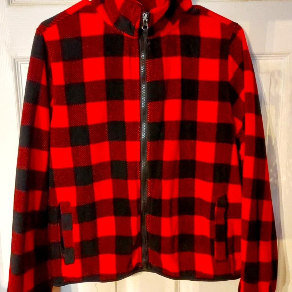 At the Buzzer boys fleece flannel, 14-16
